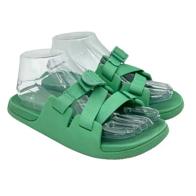 Chaco Chillos Sandals Girls 6 Green Comfort Slides Big Kid Sporty Beach Straps - Image 1 of 4