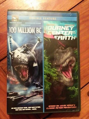 Journey to the Center of the Earth/100 Million B.C. (DVD) 2010 Double Feature  - Image 1 of 2