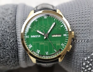 🚩Raketa watch USSR Perpetual calendar 2628 SERVICED Sovit copy Orient Collage - Picture 1 of 8