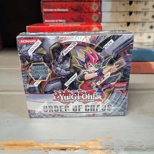 YUGIOH EUROPEAN UNLIMITED ORDER OF CHAOS (ORCS) BOOSTER BOX (FACTORY SEALED/NEW) - Picture 1 of 2