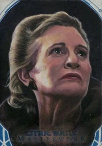 Tarjeta de boceto Star Wars Masterwork 2018 de Carlos Cabaleiro - Imagen 1 de 1