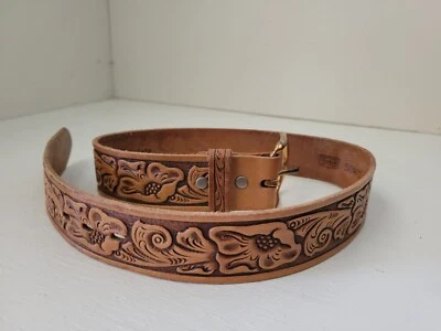 Винтажный пояс из тисненой кожи для девочек Sears персонализированный Wendy - Изображение 1 из 4