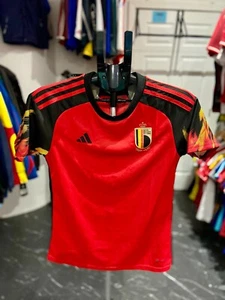 AUTHENTIC Adidas Belgium 2022 Home Jersey - Women (S) - Picture 1 of 8