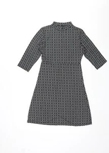 Zuiki Womens Black Polyester Blend Size M Mock Neck - Picture 1 of 10