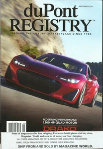Dupont Registry Magazine, A Buyer Gallery  Of Fine Automobiles * September, 2020 - Bild 1 von 1