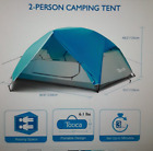 New Tooca 2 Man Hiking And Camping Tent Waterproof And Windproof
