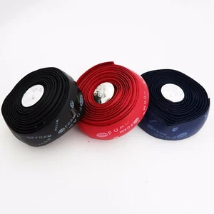 Bicycle Bike Handlebar Synthetic Cork Anti-Slip Grips Tapes Wrap Red Blue Black - Picture 1 of 6