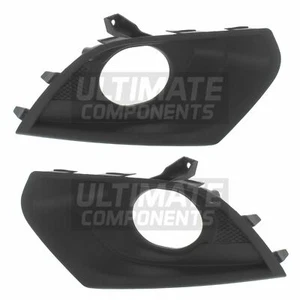 Vauxhall Corsa E 2014-2020 Front Fog Lights Lamps Surround Drivers & Passenger - Picture 1 of 12
