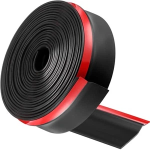 Rubber RV Slide Out Seal Weather Stripping Wiper Seals with Adhesive Tape Bla... - Picture 1 of 7
