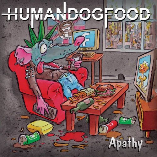HUMANDOGFOOD - APATHY, Picture LP, pogo-punk, antidote, disturbance, - Bild 1 von 1