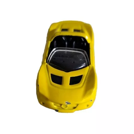 Opel Speedster Maisto 2001 convertible amarillo fundido a presión 1:64 Foto 1 de 4