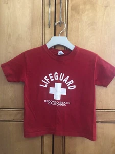 redondo beach California Lifeguard T-Shirt Youth Size 6 - Picture 1 of 3
