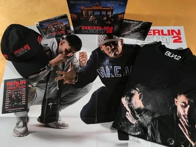 Capital Bra & Samra - Berlin Lebt 2  (Ltd. Fan Box) 2 CD's + SHIRT + Cap - NEU! - Bild 1 von 4