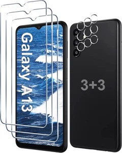 Samsung Galaxy A13 Screen Protector + Camera Lens Protector, HD Tempered Glass - Picture 1 of 7