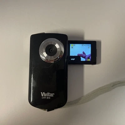 Vivitar DVR-610 Camcorder -  Black - Image 1 of 4