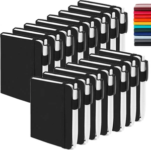 15 Pack Pocket Small Notebooks Bulk, Mini Cute Notepads Hardcover College Ruled - Picture 1 of 12