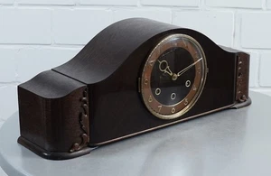 chice goldanker Westminster reloj de chimenea reloj jorobado reloj buffet incl. llave vintage - Imagen 1 de 18