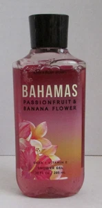 Bath & Body Works Bahamas Passionsfrucht & Bananenblüten Duschgel 10 fl. Oz. - NEU - Bild 1 von 2