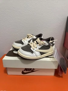 Talla 6C Jordan 1 Retro Bajo Travis Scott Reverse Mocha (TD) DO5441-162 - Imagen 1 de 7