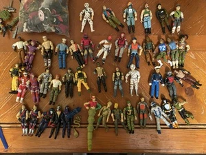 🔥GI Joe Lot 45 Figures, Lots Of Accessories - Picture 1 of 19
