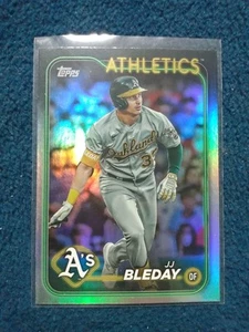 2024 Topps #147 JJ Bleday Rainbow Foil Athletics - Picture 1 of 2