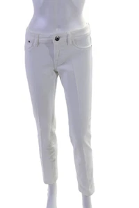 DL1961 Womens White High Rise Coco Curvy Straight Leg Jeans Size 26 - Picture 1 of 6