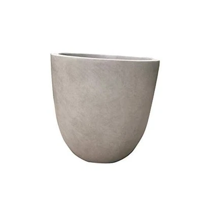  RC0050C-C80021-2 Ligero Duradero Moderno Redondo Exterior Hormigón Resistente a la intemperie Foto 1 de 4