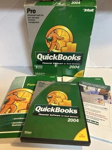 QuickBooks 2004 Small Business (Windows 98/ME/2000/XP) With Key - Picture 1 of 4