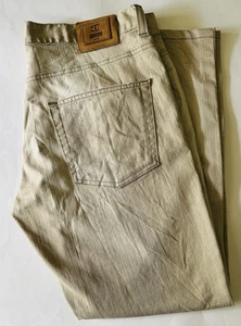 Just Cavalli italienische Herren Designer Jeans beige 98% Baumwolle 2% Elasthan Gr. 38 - Bild 1 von 15
