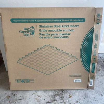 Новый большой зеленый яйцо сетки из нержавеющей стали вставить модульный гнездо системы 120243 - Изображение 1 из 2