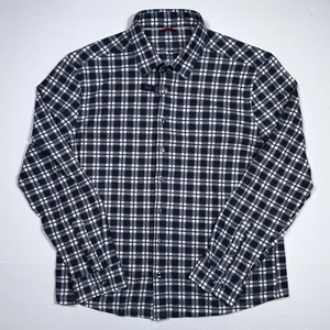 $165 New STONE ROSE Men's Size Large L Casual L/S Check Print Stretch Button Up - Picture 1 of 5