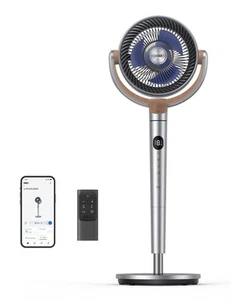 Dreo Smart Ventilatore a Piantana Silenzioso 20db Oscillazione a 120° 120° - Foto 1 di 8