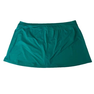 Falda de Natación Lands End Control Abdomen Talla 22W Parte Inferior Verde Sirena 522876 Usada en Excelente Condición - Imagen 1 de 8