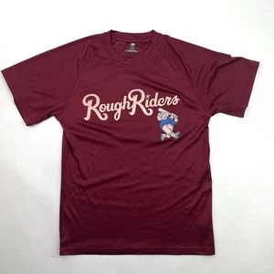 Frisco Rough Riders Baseball Minor League Cherry Athletic Jersey Mills 8 Youth S - Picture 1 of 8