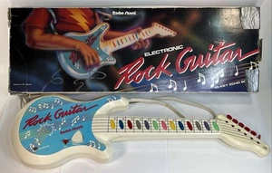 Vintage 1988 TANDY Electronic Rock Guitar RADIO SHACK Tested WORKS W/ Box - Picture 1 of 13