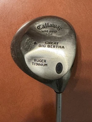 Callaway Warbird 10° Great Big Bertha Ruger Titanium RH Firm Flex BB UL Shaft - Image 1 of 4