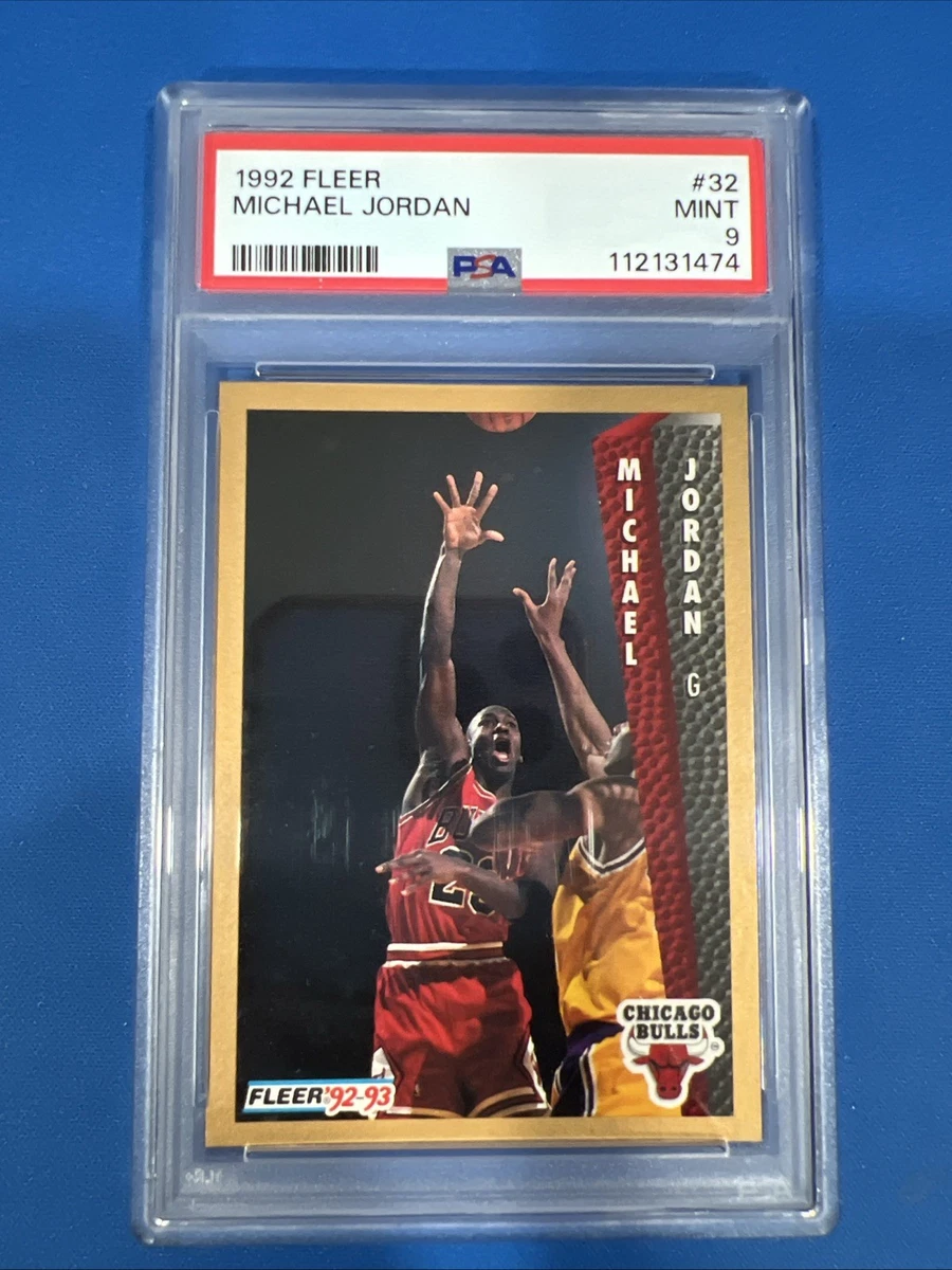 Michael Jordan Basketball Grade 9 1992-93 Season Sports Trading