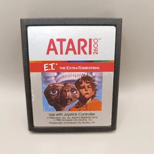 E.T The Extra Terrestrial Atari 2600 Game - Picture 1 of 3
