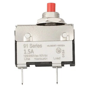 For Rotary Tool Mini Circuit Breaker Overload Protector Switch Rated 1 5 Amp - Picture 1 of 12