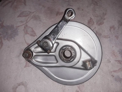 Placa de freno trasera OEM Honda XL250 XL350 panel brazo palanca zapatas 1974 1975 Foto 1 de 3