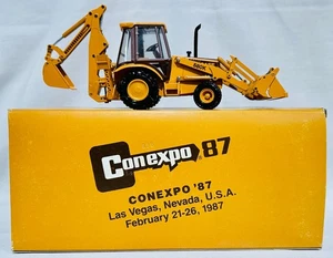 Case 580K Backhoe/Loader 1987 Conexpo Edition By Conrad 1/50th Scale - Picture 1 of 11