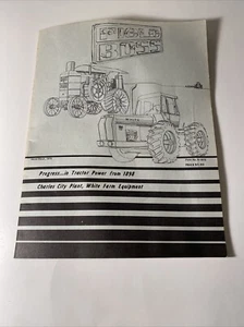 White Farm Equipment Field Boss Tractor brochure 1975 Vintage Charles City Plant - Picture 1 of 9