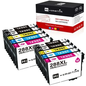 10er Pack Reman 288XL Druckertinte Set für Epson Expression XP440 XP446 XP430 XP330 - Bild 1 von 5