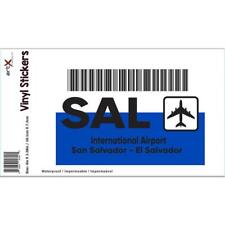 Gift Sticker : El Salvador Airport San SAL Travel Airline Pilot AIRPORT