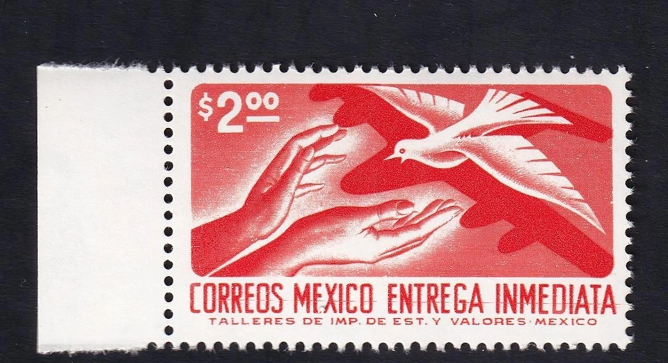 Mexico 1975 Special Delivery, MNH sc#E23 orange [v1] - Image 1 of 1