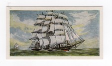 Tea Transport Trade Card 1961. The Tea Clipper