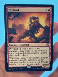 1X Pyrogoyf COMO NUEVO MTG Magic MH3 Modern Horizons 3 Commander Legacy Lhurgoyf EDH - Imagen 1 de 2