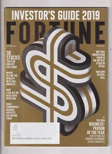 Fortune December 2018 Investor's Guide 2019 (Magazine: Business, Finance, Econom - Imagen 1 de 1