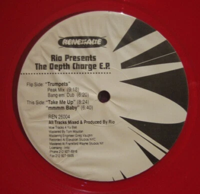 Rio - The Depth Charge E.P. (12", EP, TP, Tra) (Near Mint (NM or M-)) - Image 1 of 2