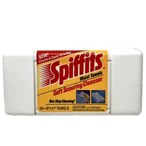 Vintage Spiffits Towels Soft Scouring Cleanser Dow Brands Cleaning Prop Item - Picture 1 of 4